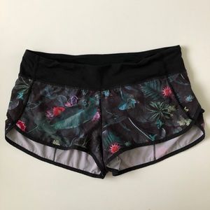 Lululemon Run: Speed Short Curious Jungle Multi 10